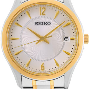 SUR468P1 Seiko herenhorloge bicolor staal