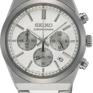 SSB451P1 Seiko herenhorloge staal chronograaf