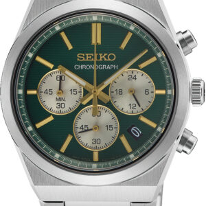 SSB461P1 Seiko herenhorloge staal chronograaf