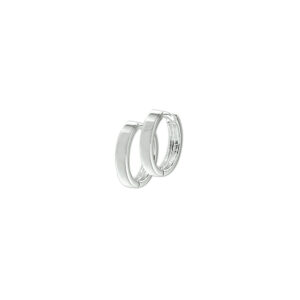 10.09798 KA Zilveren oorringen plat 13mm