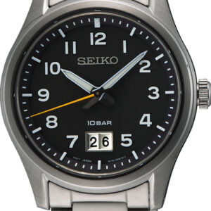 SUR569P1 Seiko herenhorloge stalen band