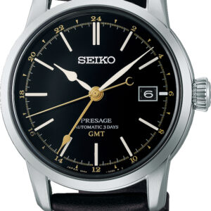 SPB44J1 Seiko Herenhorloge GMT automaat Urushi lak zwart