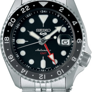 SSK001K1 Seiko herenhorloge 5-serie staal GMT