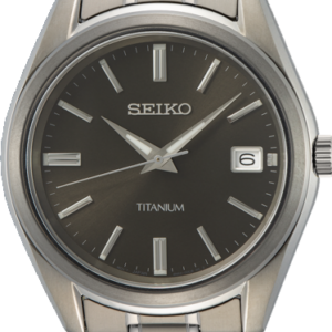 SUR375P1 Seiko herenhorloge titanium antraciet