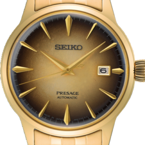 SRPK48J1 Seiko heren horloge Presage Goldplated