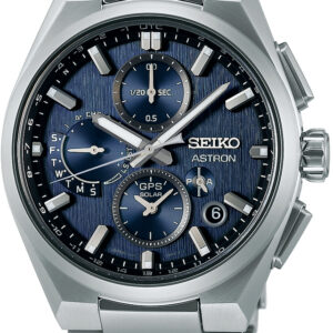 SSH161J1 Seiko Astron Herenhorloge GPS solar titanium blauw