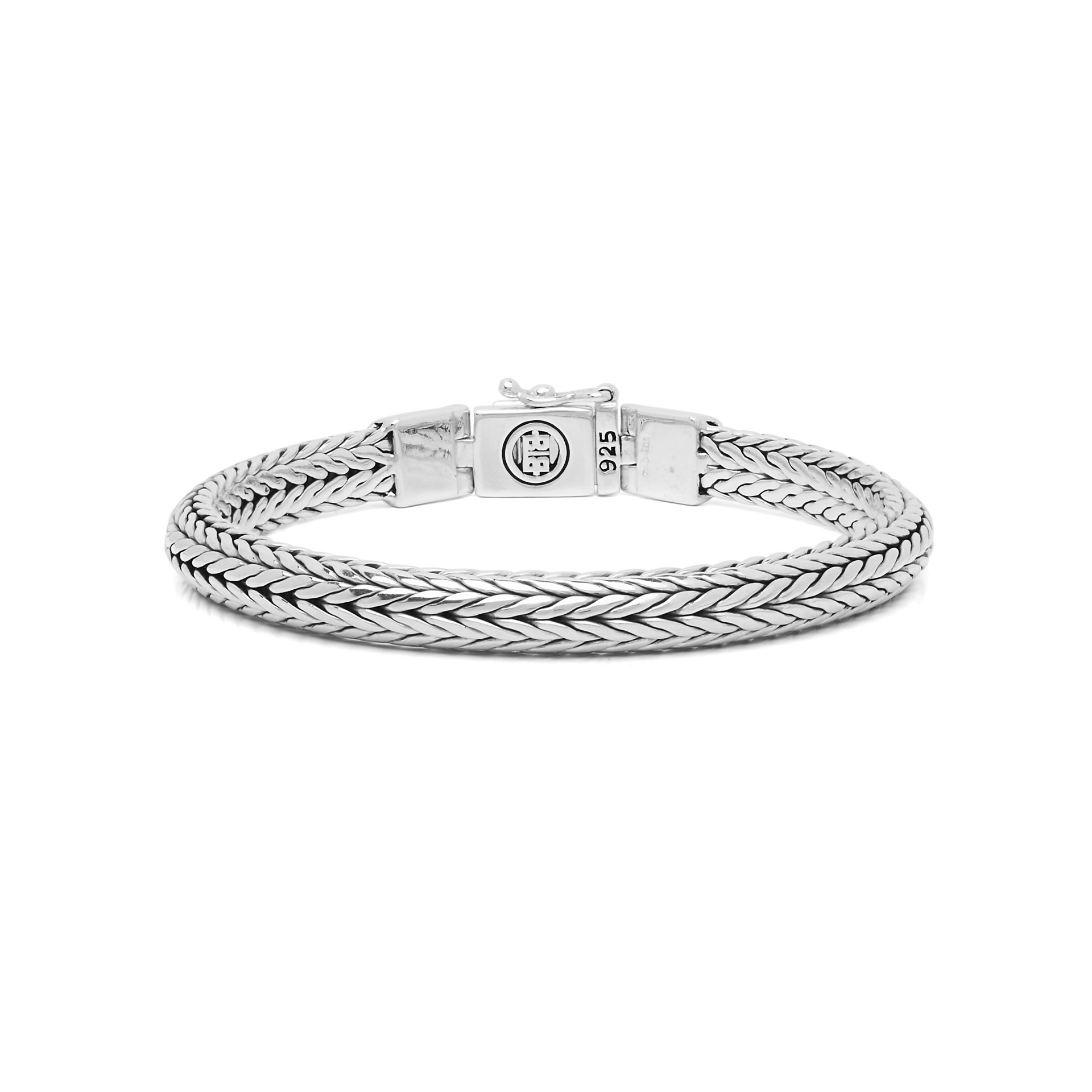 J150 D - Buddha to Buddha armband Ellen XS zilver - Afbeelding 2