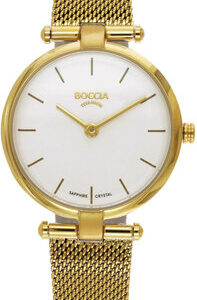 3340-03 Boccia dameshorloge goudkleurig