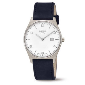 3655-01 Boccia herenhorloge titanium