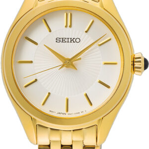 SUR538P1 Seiko dameshorloge staal goudkleurig