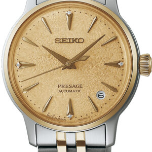 SRPL64J1 Seiko Dameshorloge Presage automaat bi-color staal diamant