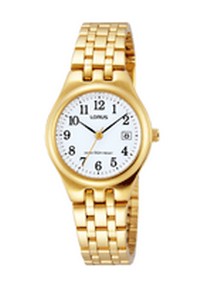 RH786AX-9 Lorus dames horloge goudkleurig