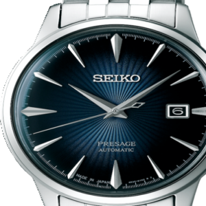 SRPB41J1 Seiko herenhorloge Presage automatic staal blauw