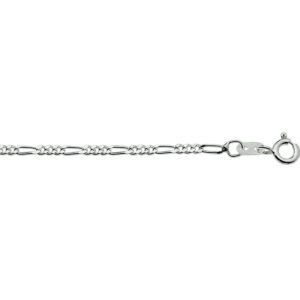 10.01890 KA armband zilver figaro schakel