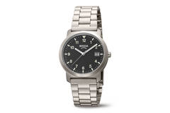 3630-03 Boccia titanium herenhorloge zwarte wijzerplaat