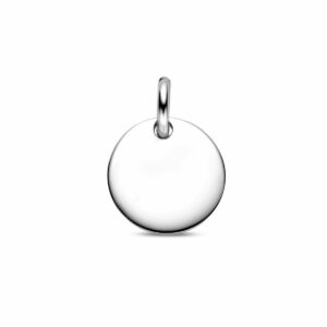 13.30154 KA Zilveren graveerhanger rond 8mm