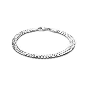 13.41782 KA Zilveren armband fantasie 18cm