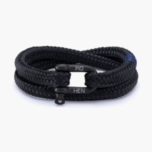 Pig & Hen Salty Steve black black M/L P10-NOS-290000-ML
