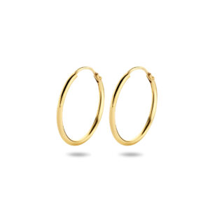 40.01311 KA oorringen 20x1.5 mm 14kt