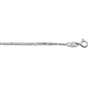 10.18768 KA zilver collier figaro 50cm 1,6mm