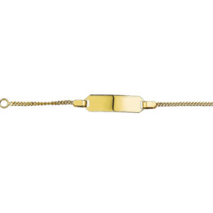 40.29352 KA graveerarmband gourmette 13-15cm