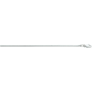10.08127 KA zilver slangcollier 8 zijdig 50cm