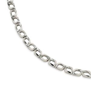 08009-01 Boccia collier titanium 45 cm
