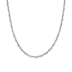 13.38043 KA Zilver Collier fantasie 41-45cm 6mm*
