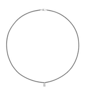 671 one-Buddha to Buddha ketting Essential zilver 75cm