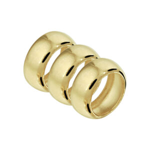 40.22563 KA drie gouden ringetjes hanger