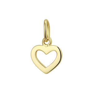 40.19550 KA gouden open hart hanger