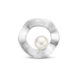 13.35445 KA zilveren hanger zoetwaterparel mat