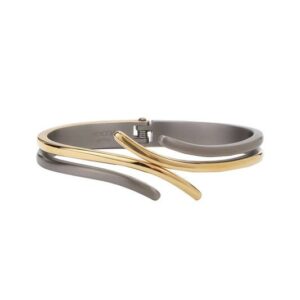 0396-03 Boccia titanium verguld spangarmband
