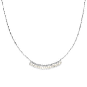 13.36928 KA zilveren collier Parels 42-45cm *