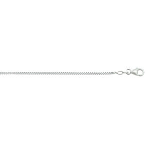 41.00362 KA collier witgoud omega 42cm 1.2mm