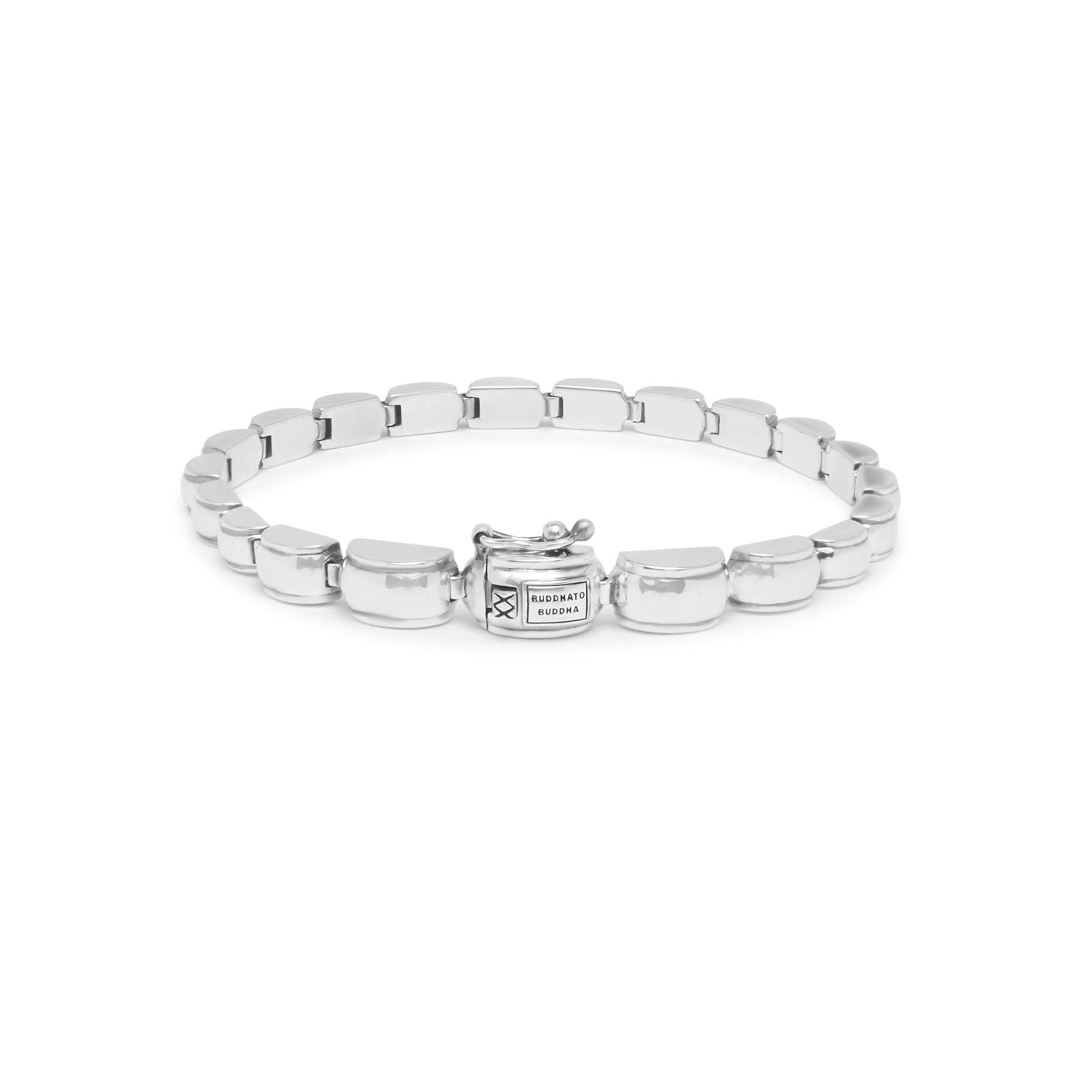 031 D - Buddha to Buddha armband Refined Batul zilver