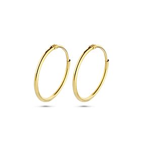 40.10076 KA gouden oorringen 17mm