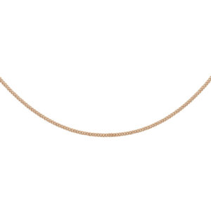44.00835 KA roodgoud collier gourmette 45cm 1,2mm