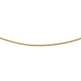 40.17554 KA geelgouden collier anker rond 60cm 1.0mm