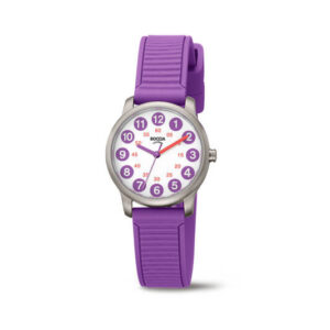3373-01 Boccia horloge kids paars