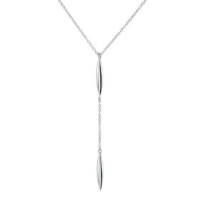 13.24829 KA Zilveren collier anker met hanger 1.3mm 41-45cm*