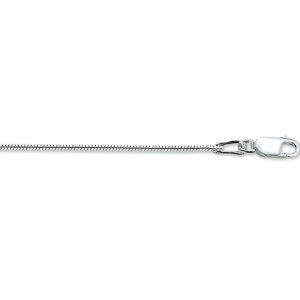 10.02338 KA zilveren collier slang 1,2mm 42cm