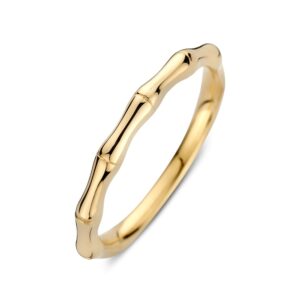 RE108235 Excellent Geelgouden Ring Bamboo maat 56