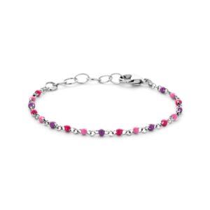 13.39014 KA Zilveren armband emaille 11+2cm