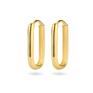 40.24451 KA Geelgouden klapoorringen paperclip