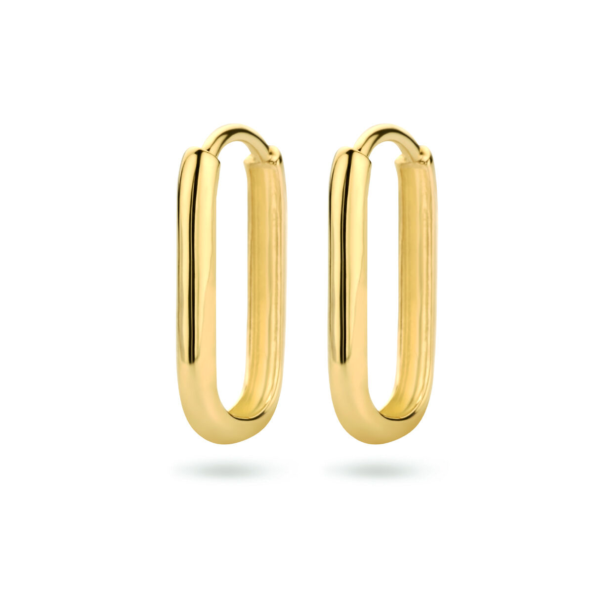 40.24451 KA Geelgouden klapoorringen paperclip