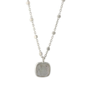 CS1796N Campur zilveren collier Labradoriet