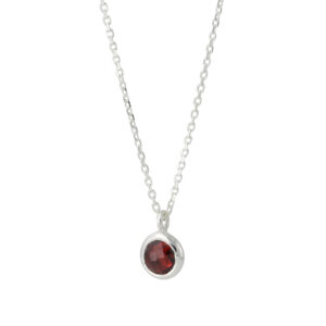 CS1386D Campur zilveren collier ganaat