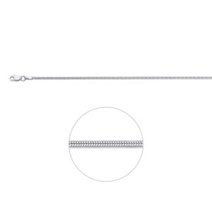 10.17070 KA Zilveren slangcollier 1.4mm 45cm
