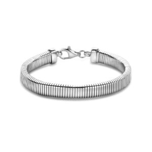 13.39424 KA zilveren armband platte slang 18cm